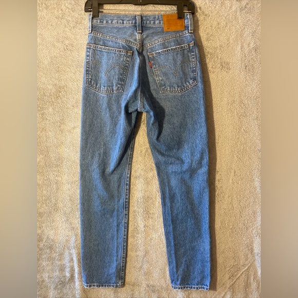 Levi’s Premium 501 Button Fly Straight Leg Jeans - Picture 6 of 12